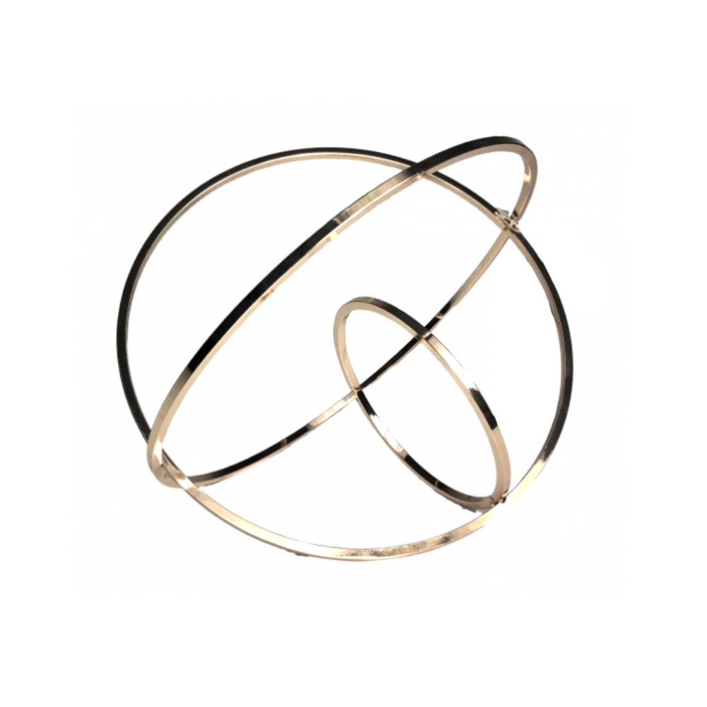 Escultura Esfera Rose Gold 20cm Hc21422 Home Collection