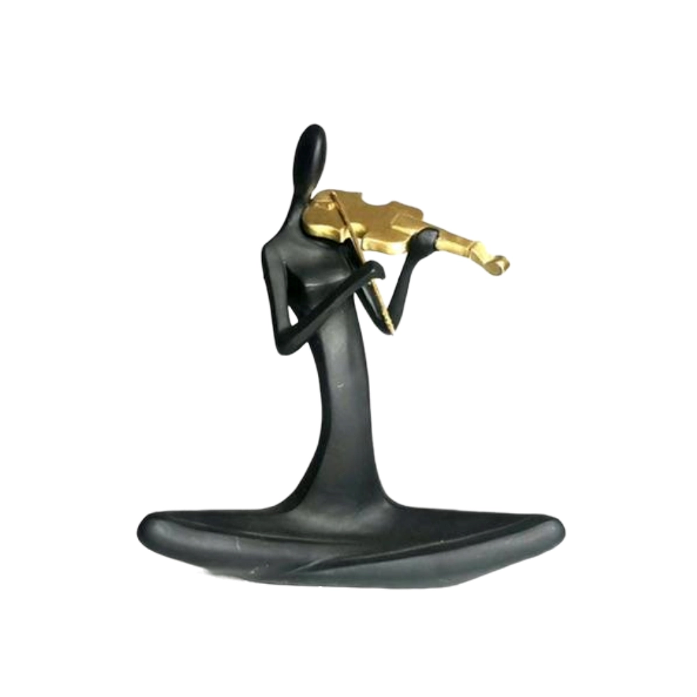 Escultura Figura Violino 20cm Hc22216 Home