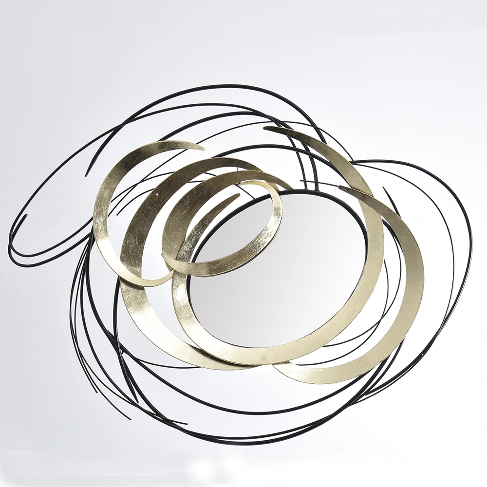 Escultura Parede Espelhada Modern 112x6x89cm Hc23130 Home