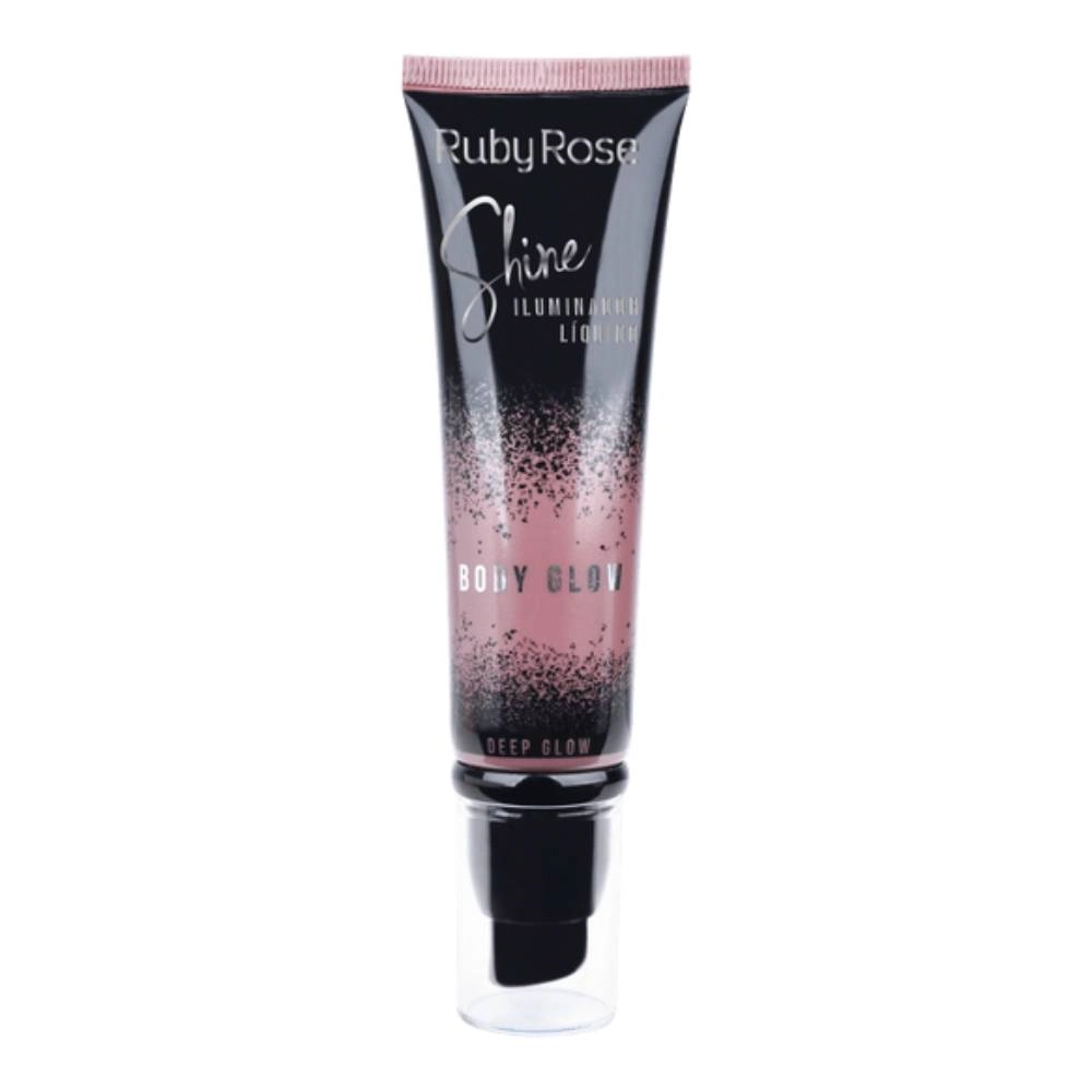 Iluminador Liquido Ruby Rose Hb8110 Shine Body Glow Deep Glow Cor 02 1un