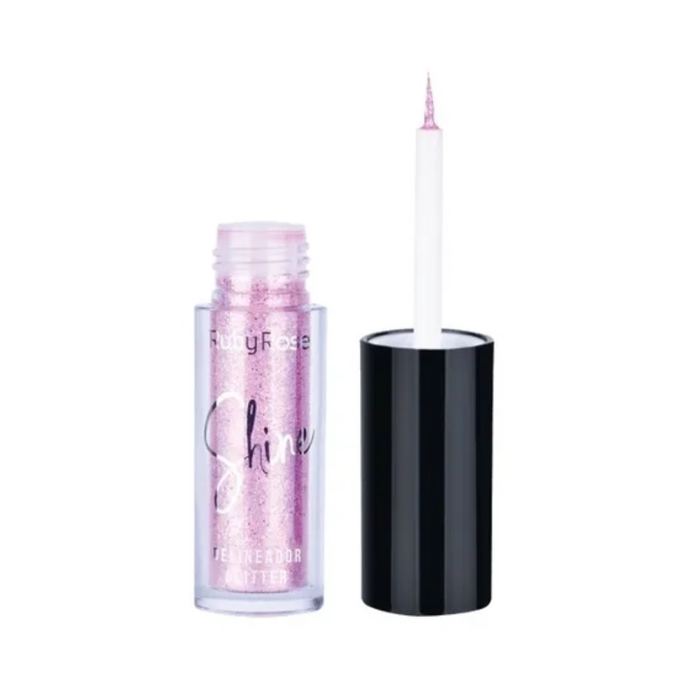 Delineador Liq Ruby Rose Glitter Shine Hb8416/05