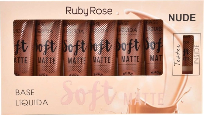 Base Liquida Soft Matte Hb8050 Nude 2 Rubyrose