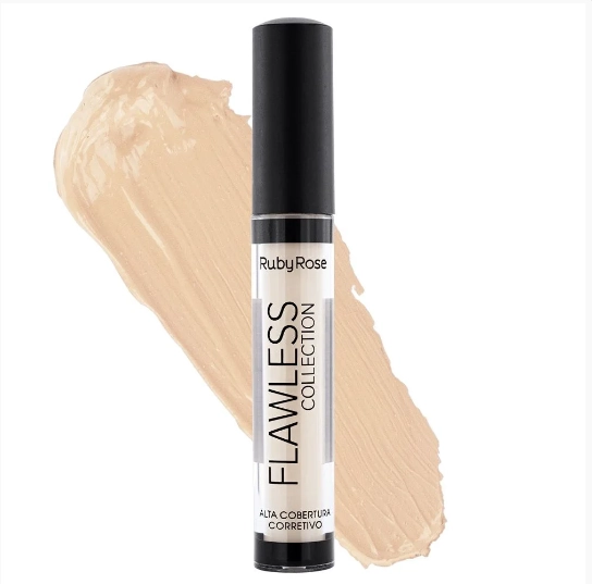 Corretivo Liquido Ruby Rose Hb8080 2 Flawless Bege Cor 03 1un