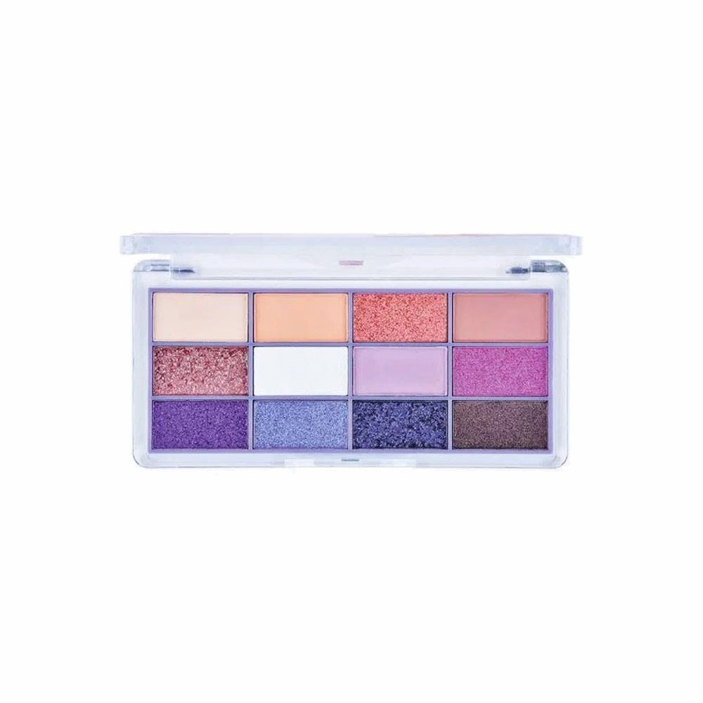 Paleta De Sombras Ruby Rose Flame And Ice 12 Cores 1un