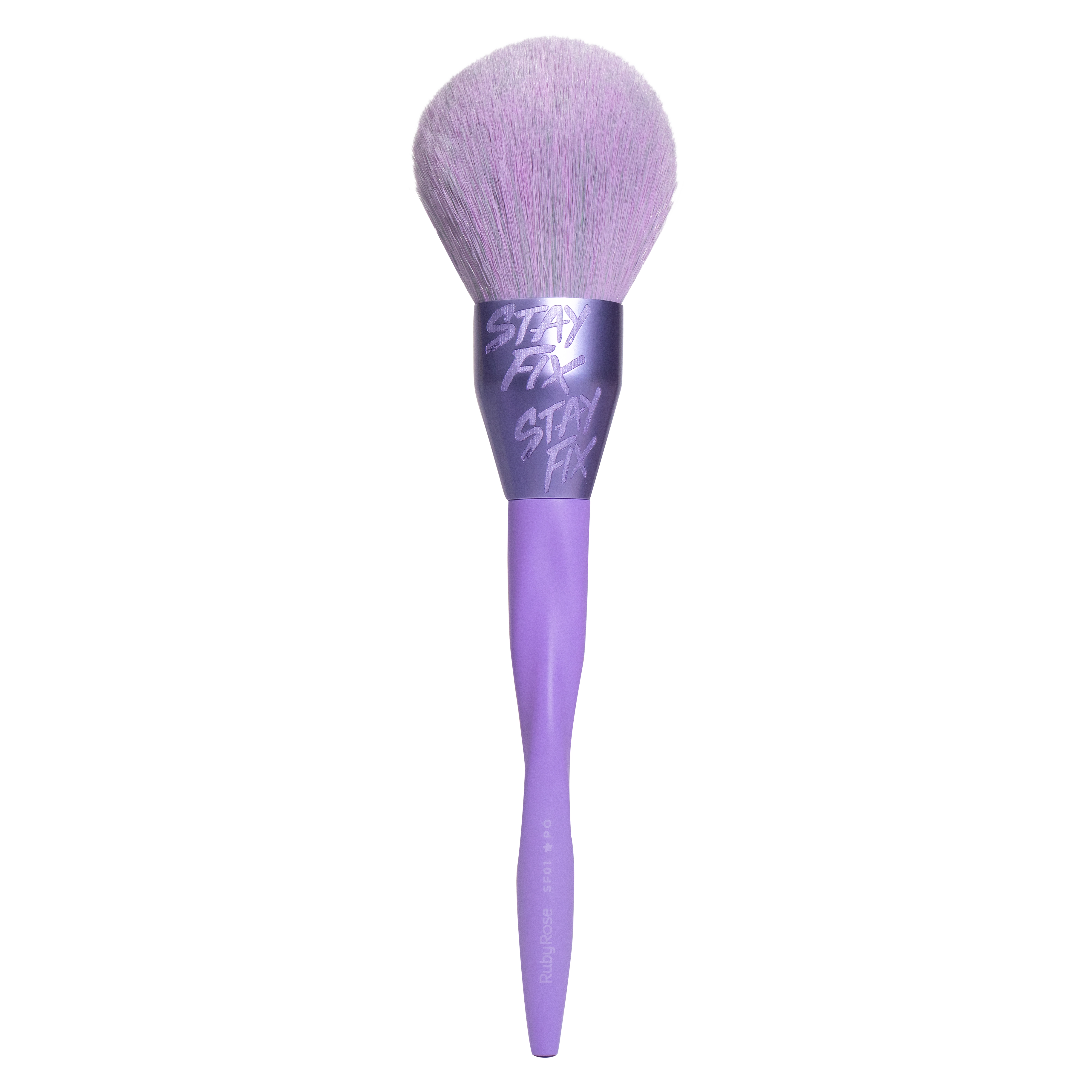 Pincel Maquiagem Ruby Rose P/de Po Stay Fix Hb Sf01 1un