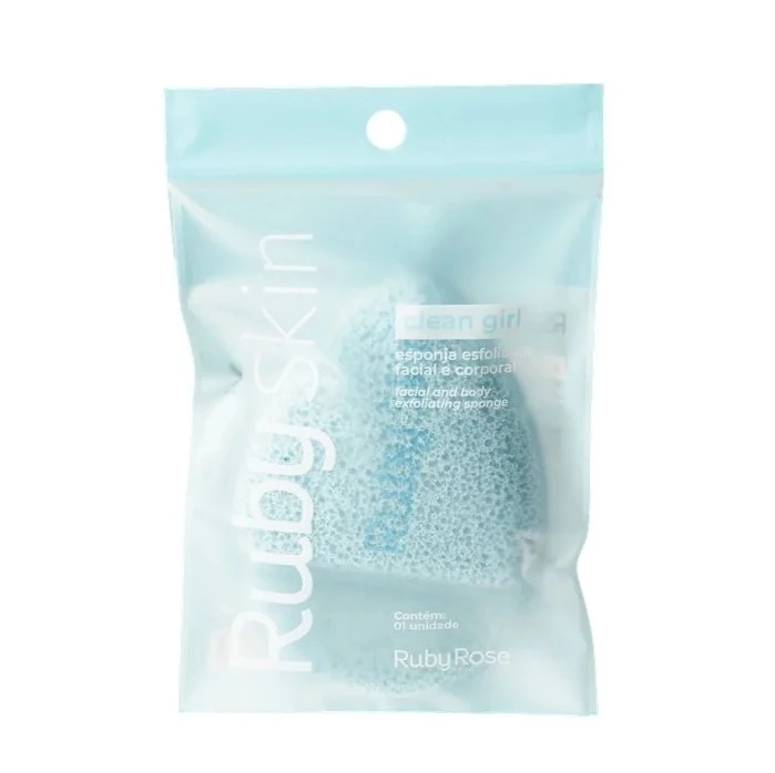 Esponja Ruby Rose Esf Puff Clean Girl Skin Hba 70001