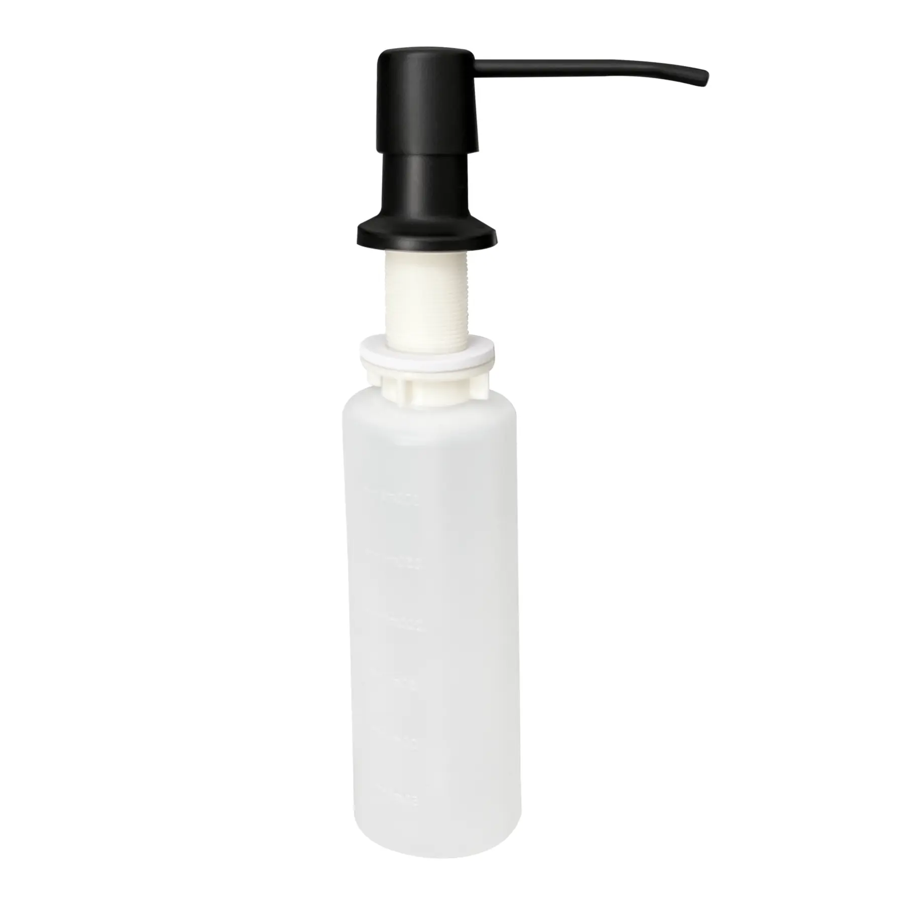 Dispenser Redondo Preto Plástico 300mL Casablanca