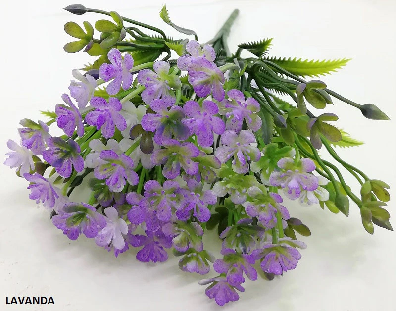 Mini Buque Florzinhas X7 27cm 1359 Mc Flores