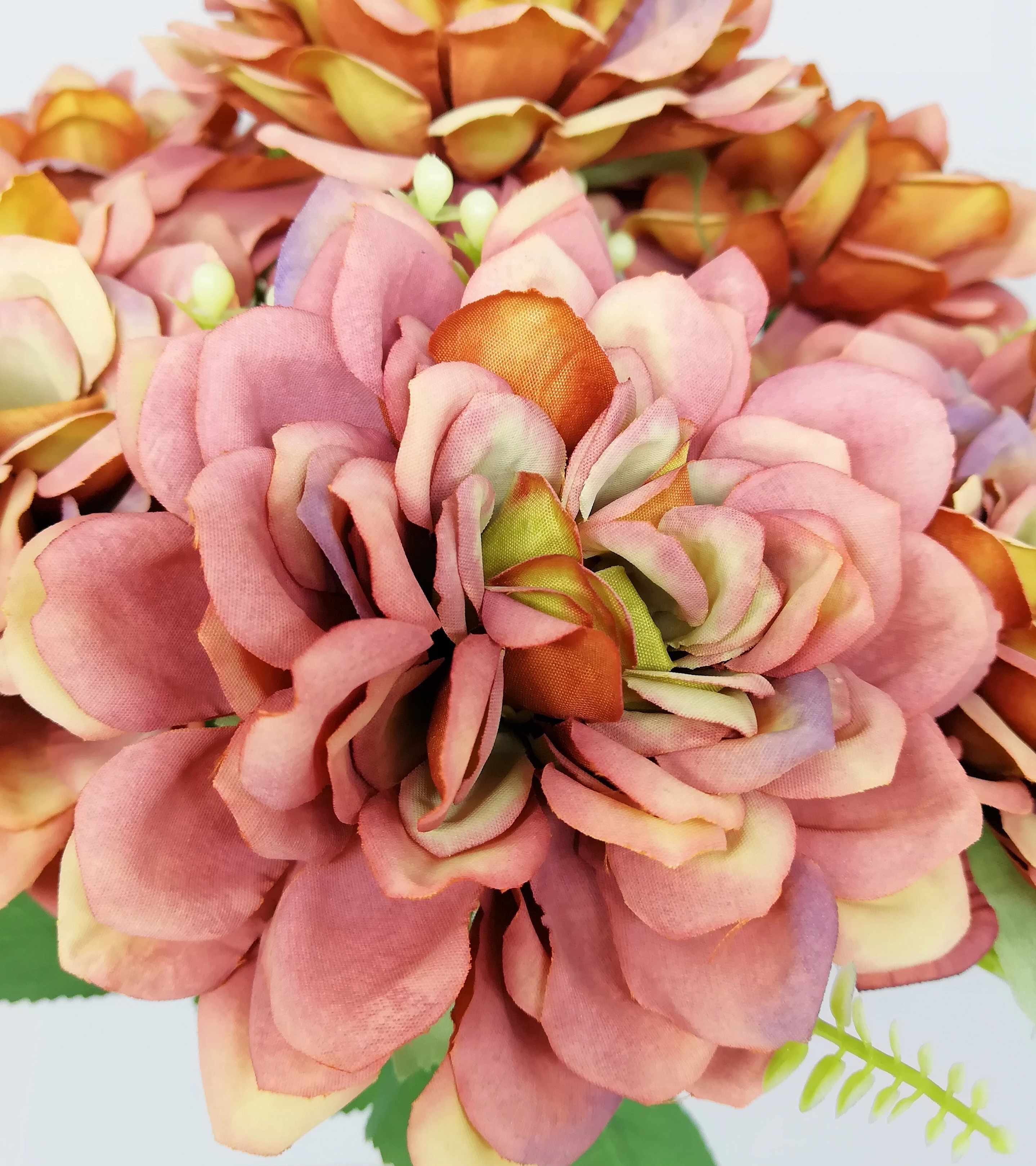 Buqu¿ Cam¿lia Luxo X 7 39 Cm 1371 Mc Flores