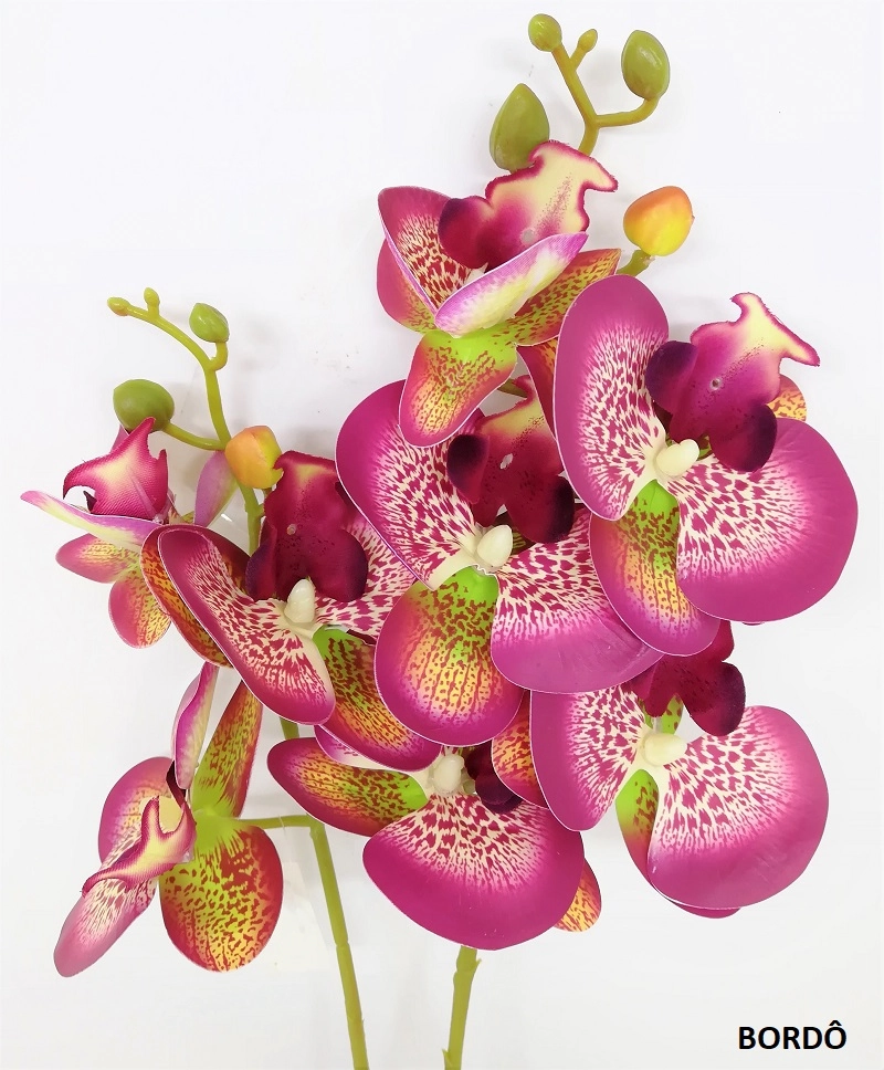 ¿haste Orquidea 3d M¿dia 2 Hastes 58 Cm 1327 Mc Flores