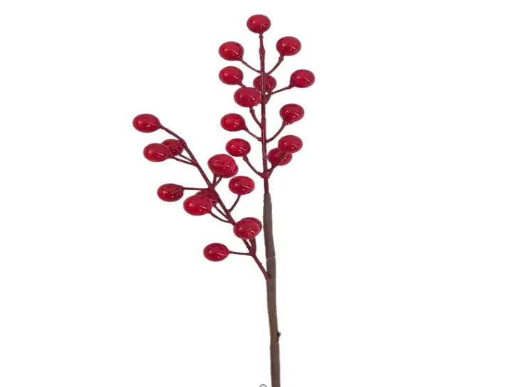 Haste Natalina Berry Vermelha 33cm Ref.14937