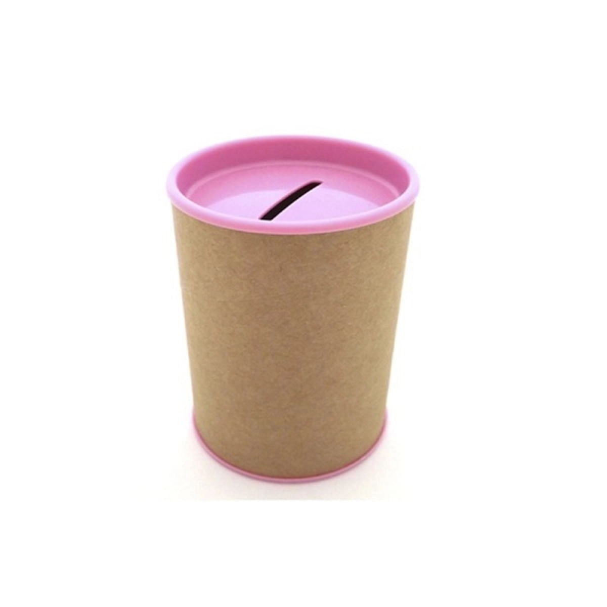 Cofrinho 10x6cm Tampa Rosa Bb
