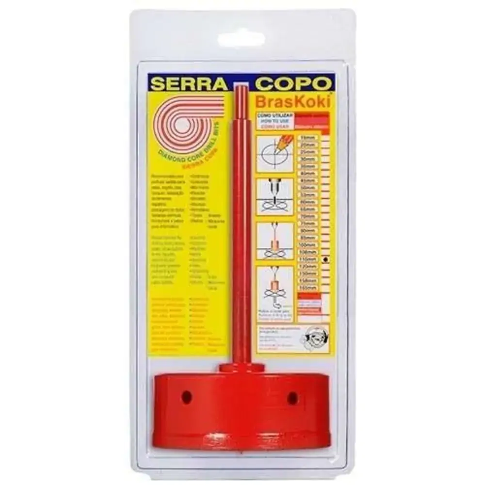 Serra Copo Diamantada 110mm Braskoki