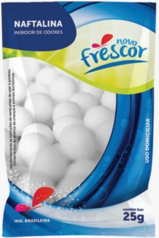 Naftalina Novo Frescor 25g