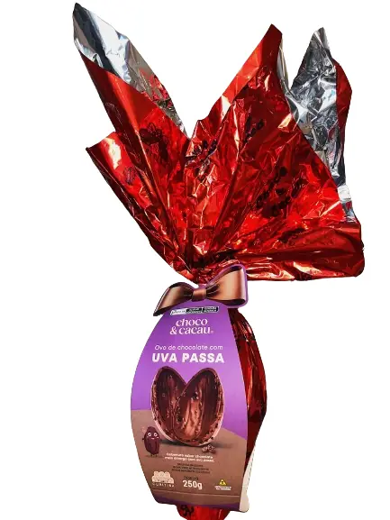Ovo De Páscoa Com Uva Passas Choco E Cacau