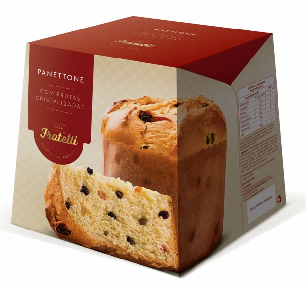 Panettone Casa Fratelli 900g Frutas