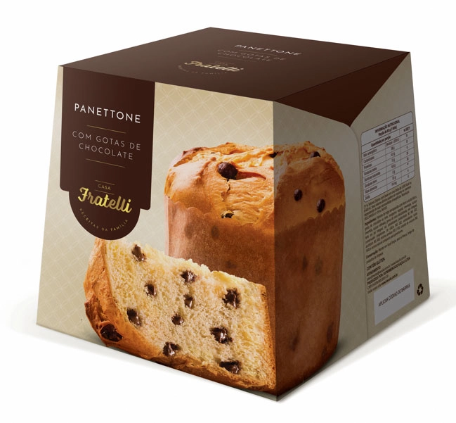 Panettone Casa Fratelli 900g G Choc