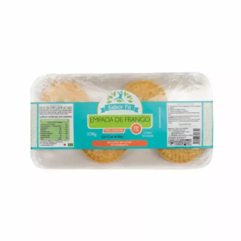 Empada de Frango Sem Glúten Sem Lactose Sabor Fit 340g