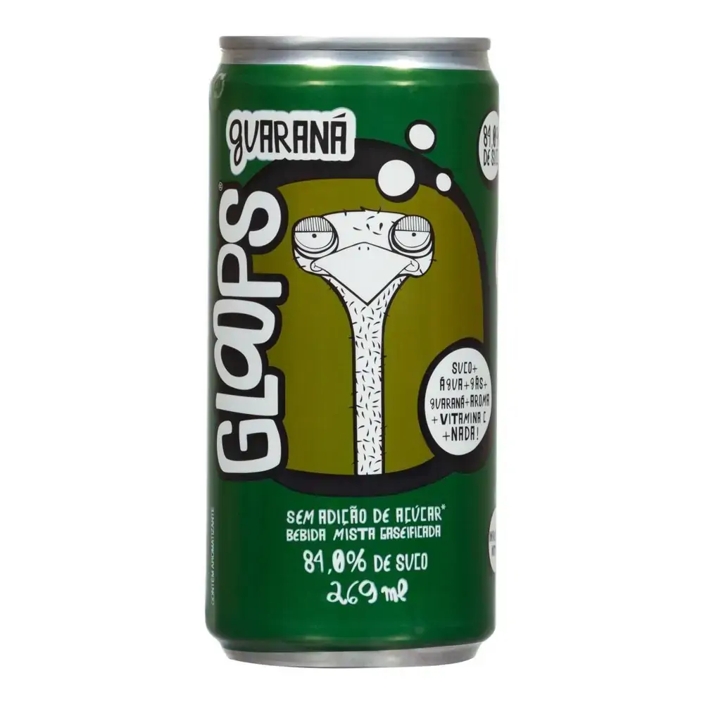Bebida De Fruta Gloops 269ml Lata
