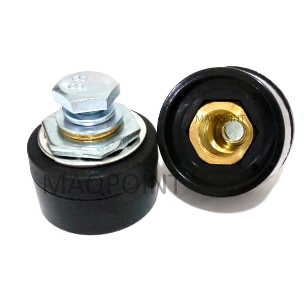 Conector Engate Rápido Para Inversora De Solda 13mm Fêmea Para Painel - Galzer