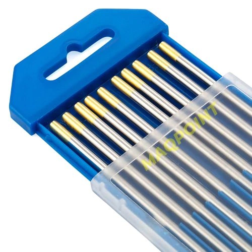 Eletrodo De Tungstênio 1 5% Lantânio Ponta Dourada 3 2mm 1 Unidade - Maqpoint