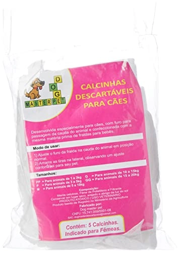 Calcinha Higienica Descartavel Gg 5 Unid