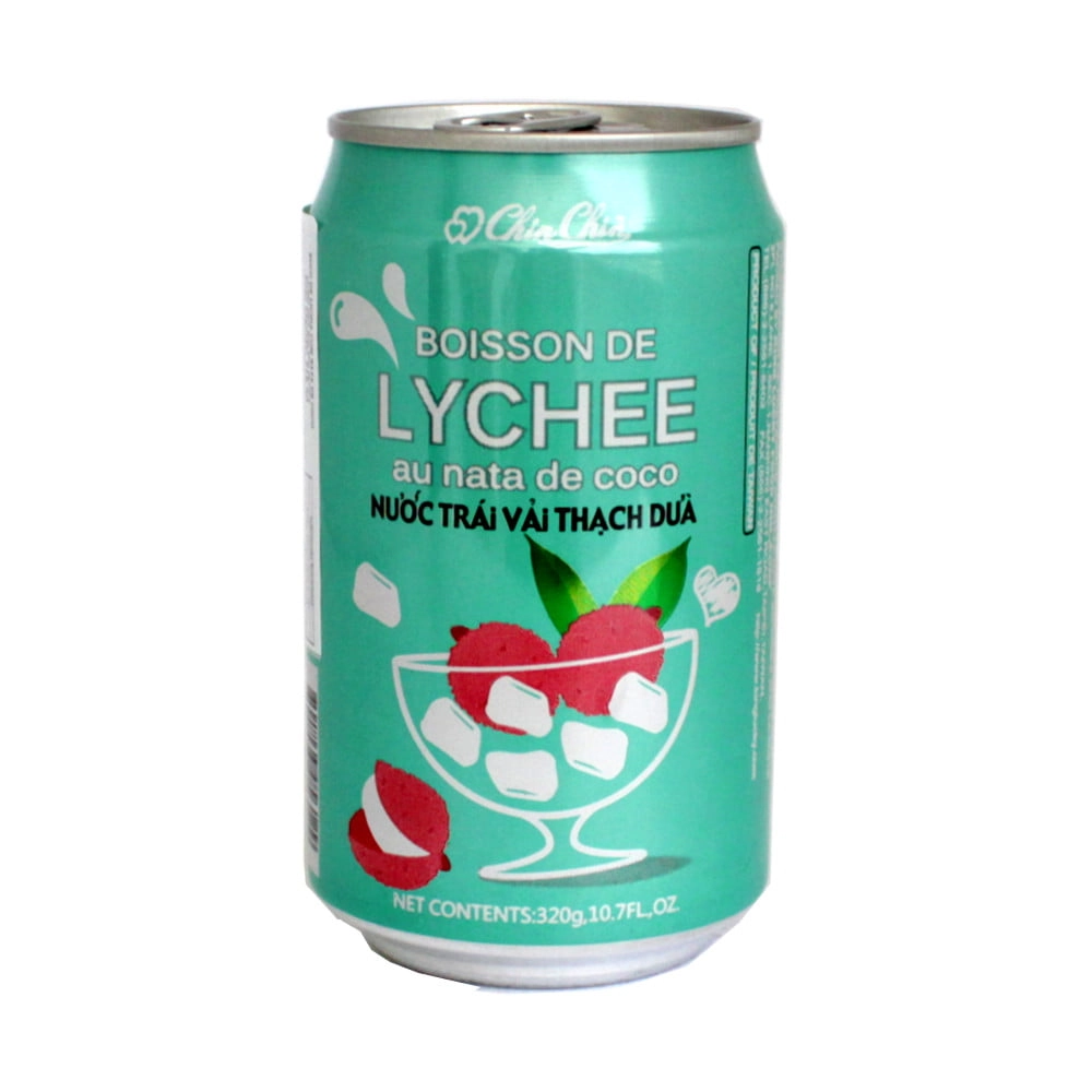 Dark Lychee Juice With Nata De Coco