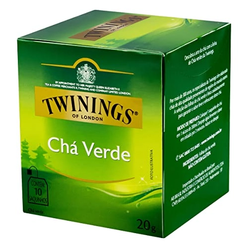 Chá Verde Twinings Caixa 20g 10 Unidades