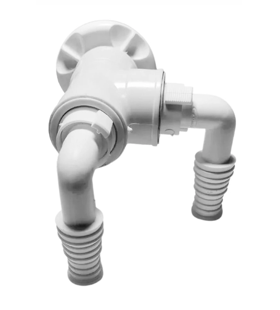 Adaptador Amanco Duplo Lateral Para 2 Máq Lavar Esgoto - 350725k130