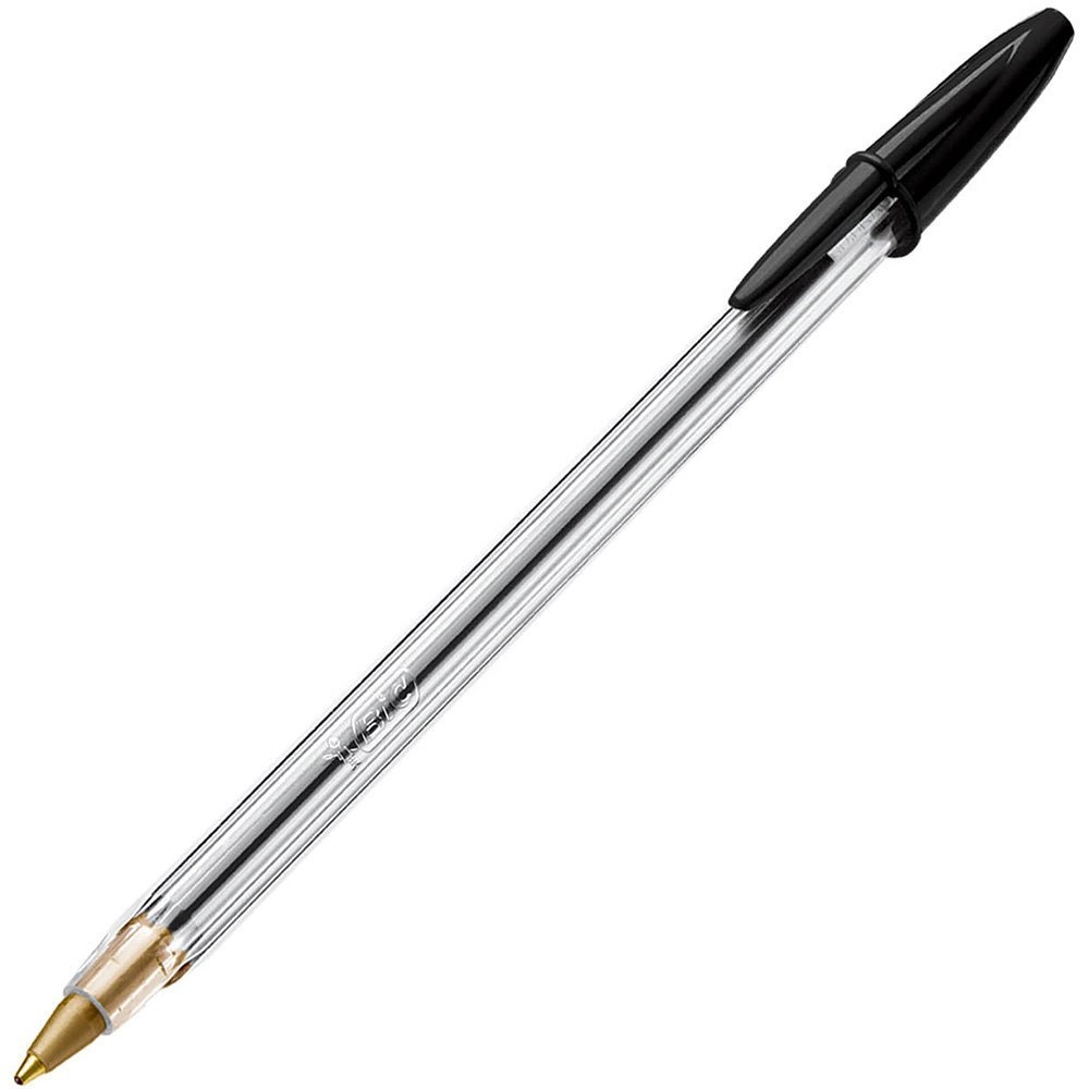 Caneta Bic Cristal Preta 50unidade