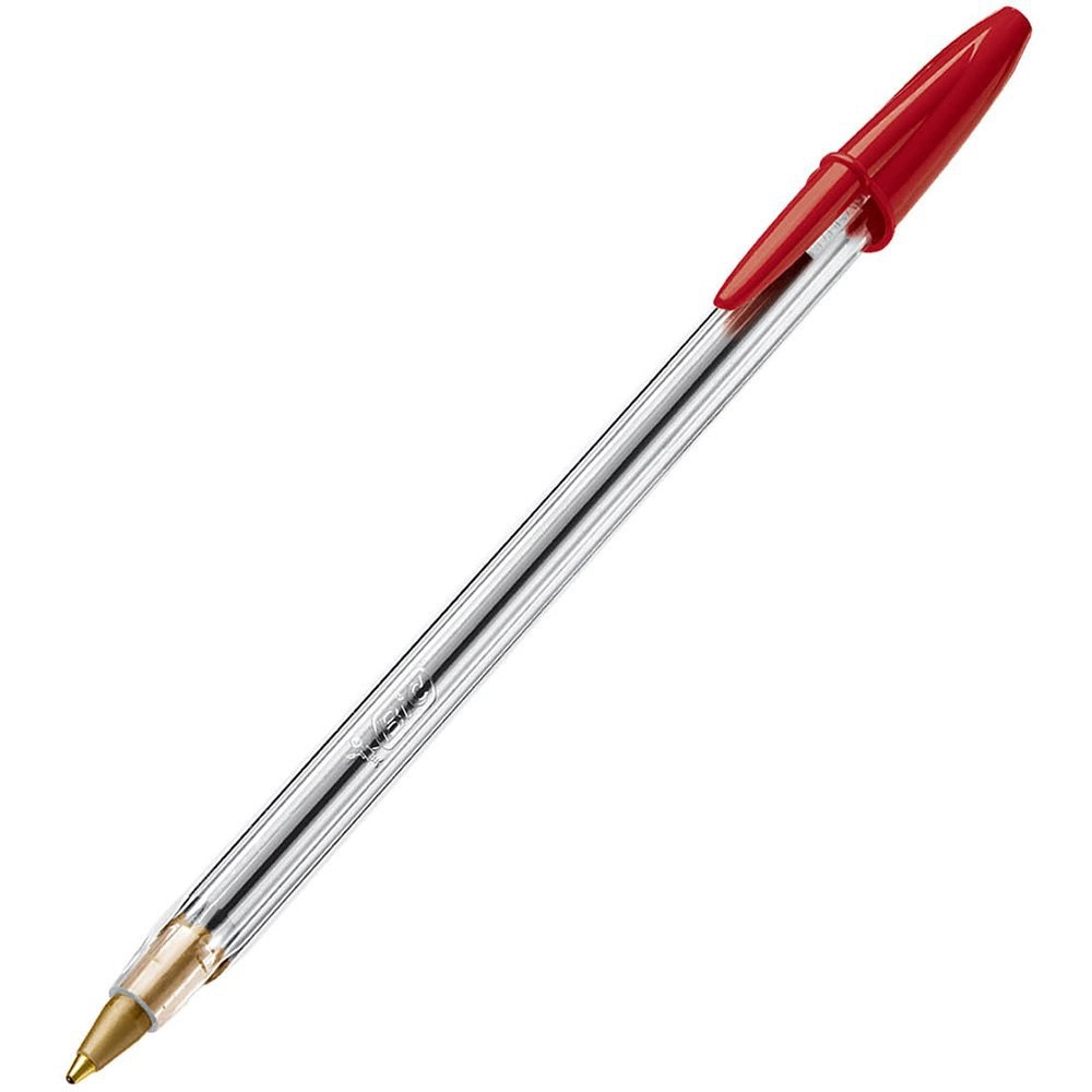 Caneta Bic Cristal Vermelha C/50