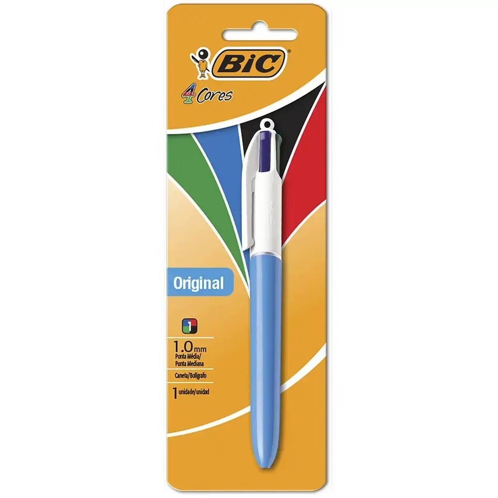 Caneta Bic 4 Cores C/1