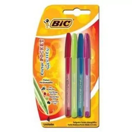 Caneta Bic Crist.pocket Perf.cores