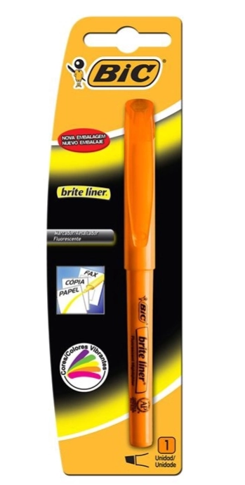 Marca Texto Lar Brite Liner Bic C/1