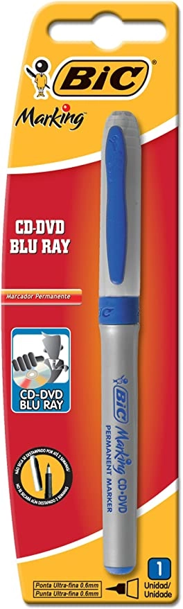 Marcador Cd/dvd Bic Azul Marking
