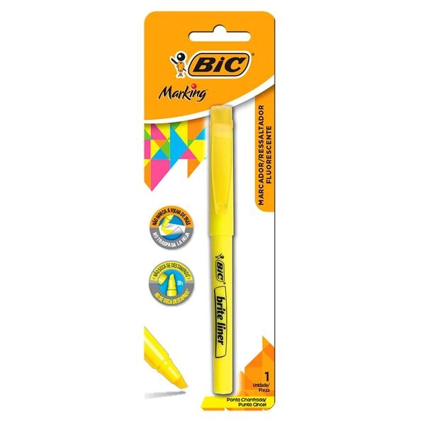Marca Texto Bic Flouresc Rosa