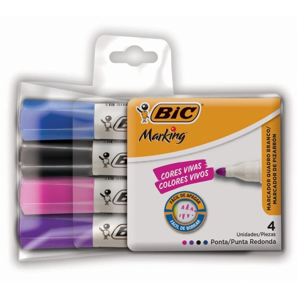 Pincel Quadro Br Marking Fashion Az/pt/rx/rs Bic