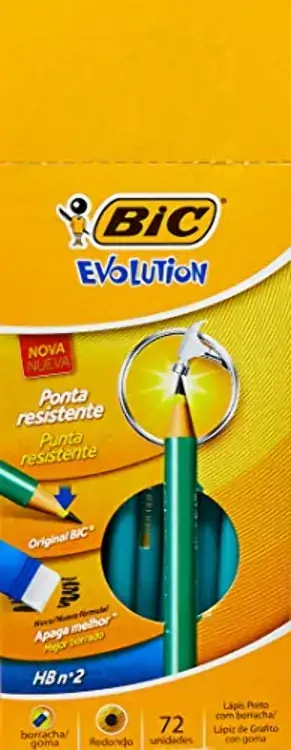 Lapis Grafite Bic Resina Evolution