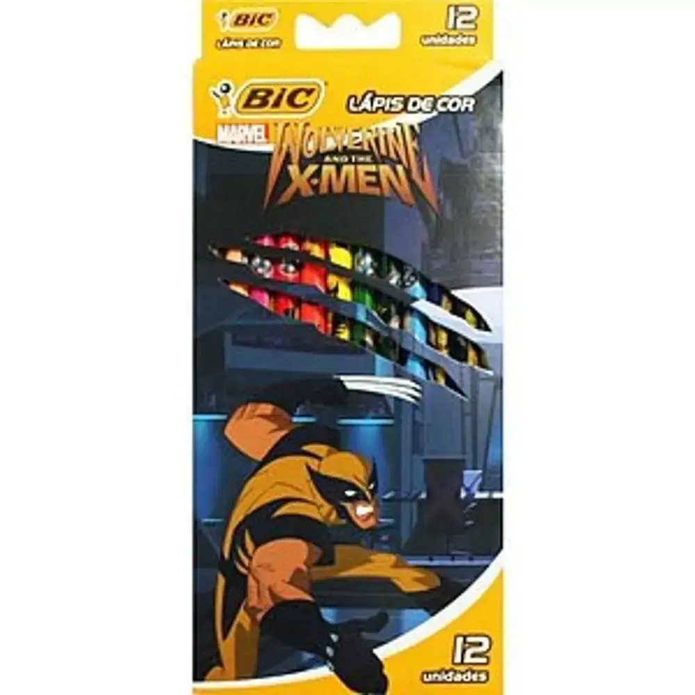 Lapis Cor Bic Wolverine Gde C 12