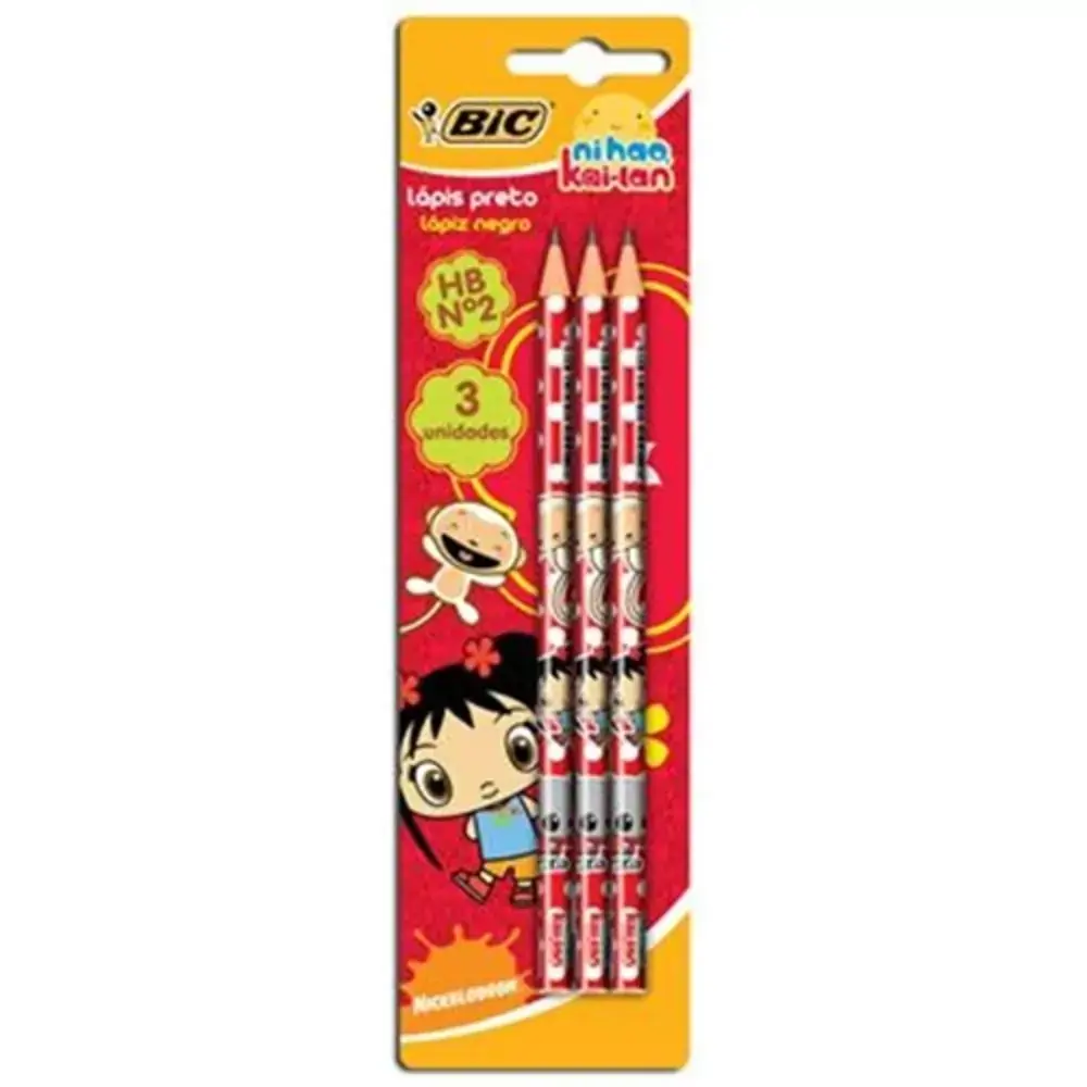 Lapis Preto Bic Ninhao Kai Lan 3un