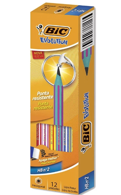 Lápis Graf Bic Evolution Pijama R1103732