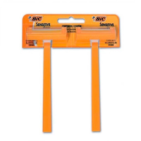Apar Barbear Bic Shaver Sensitive C/2