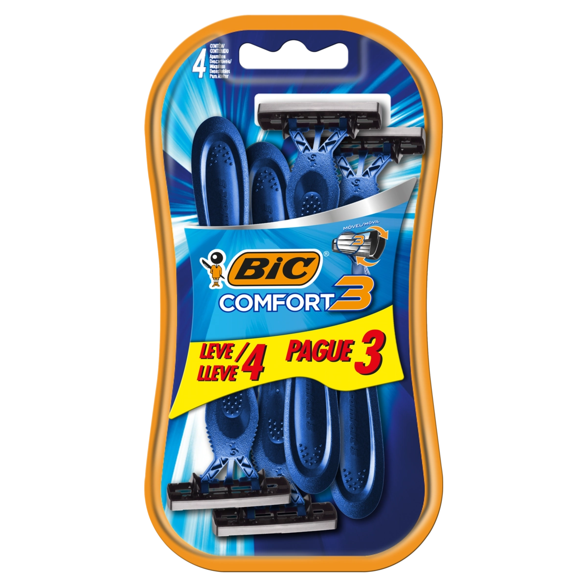 Ap Bic Comfort 3 Pele Normal L4p3un