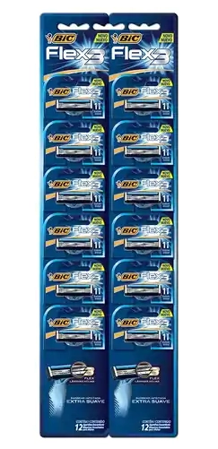 Aparelho Bic 3 Flex Azul Und