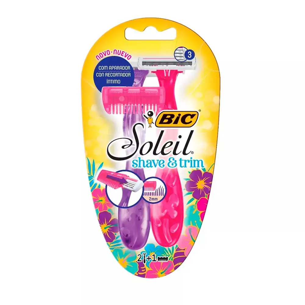 Aparelho Depilatório Bic Soleil Shave Trim