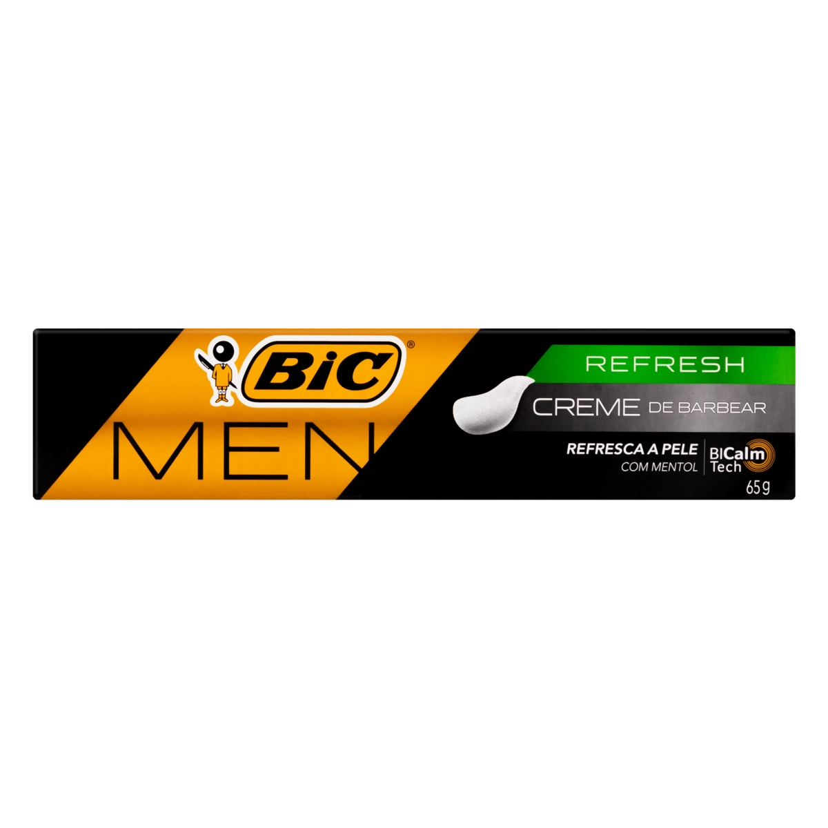 Creme De Barbear Refresh Bic Men Caixa 65g