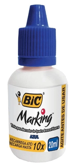 Tinta P/marcador Bic Azul
