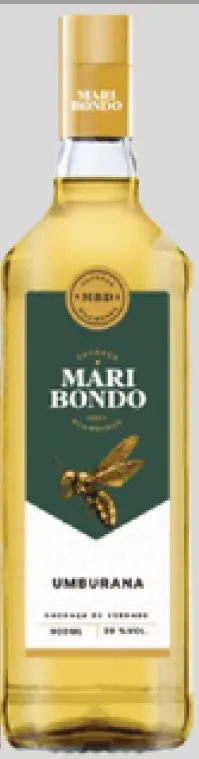 Cachaca Maribondo Umburana 900ml C/ Ret De Vas