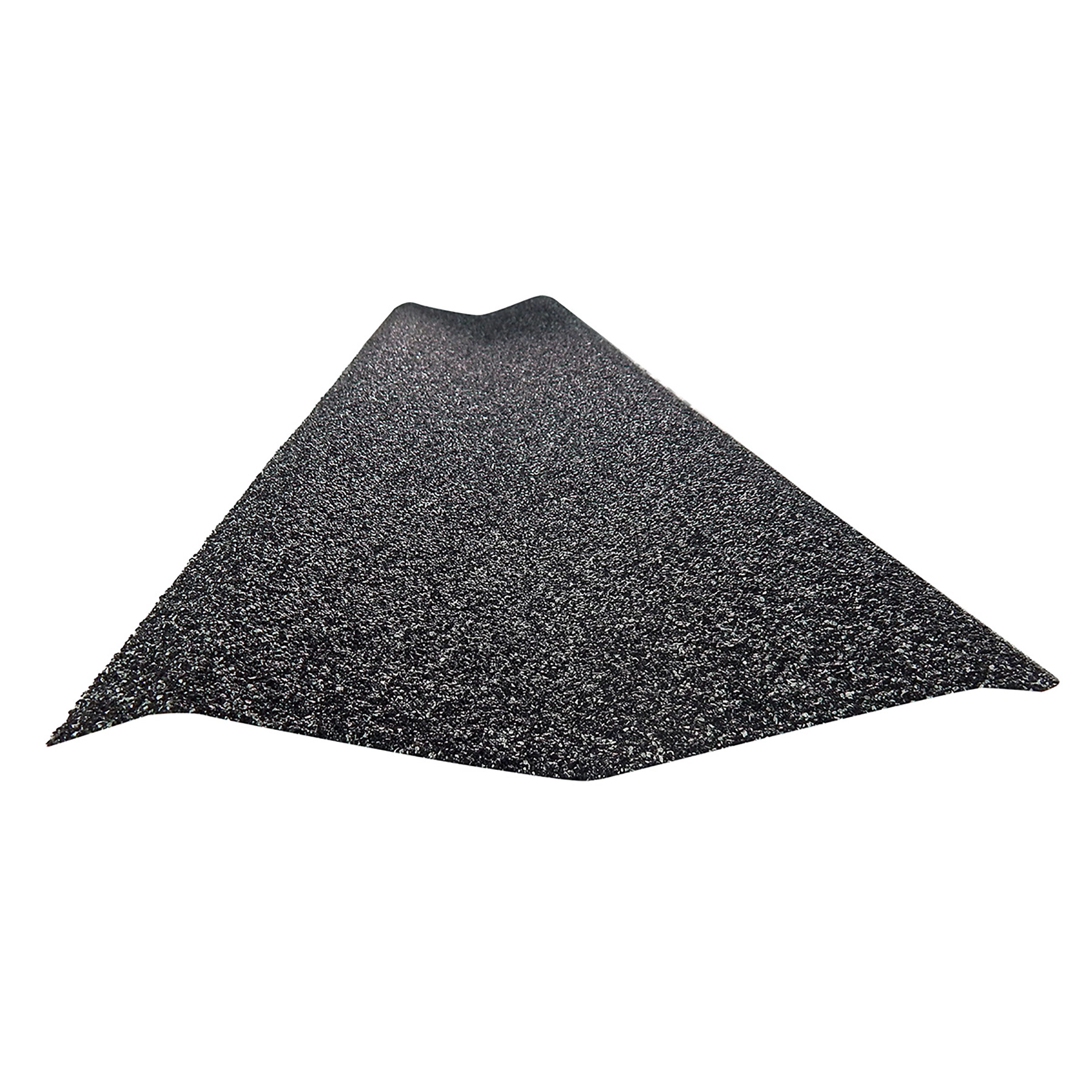Acabamento Gravilhado Superior 24x120cm Preto Euro Telhas