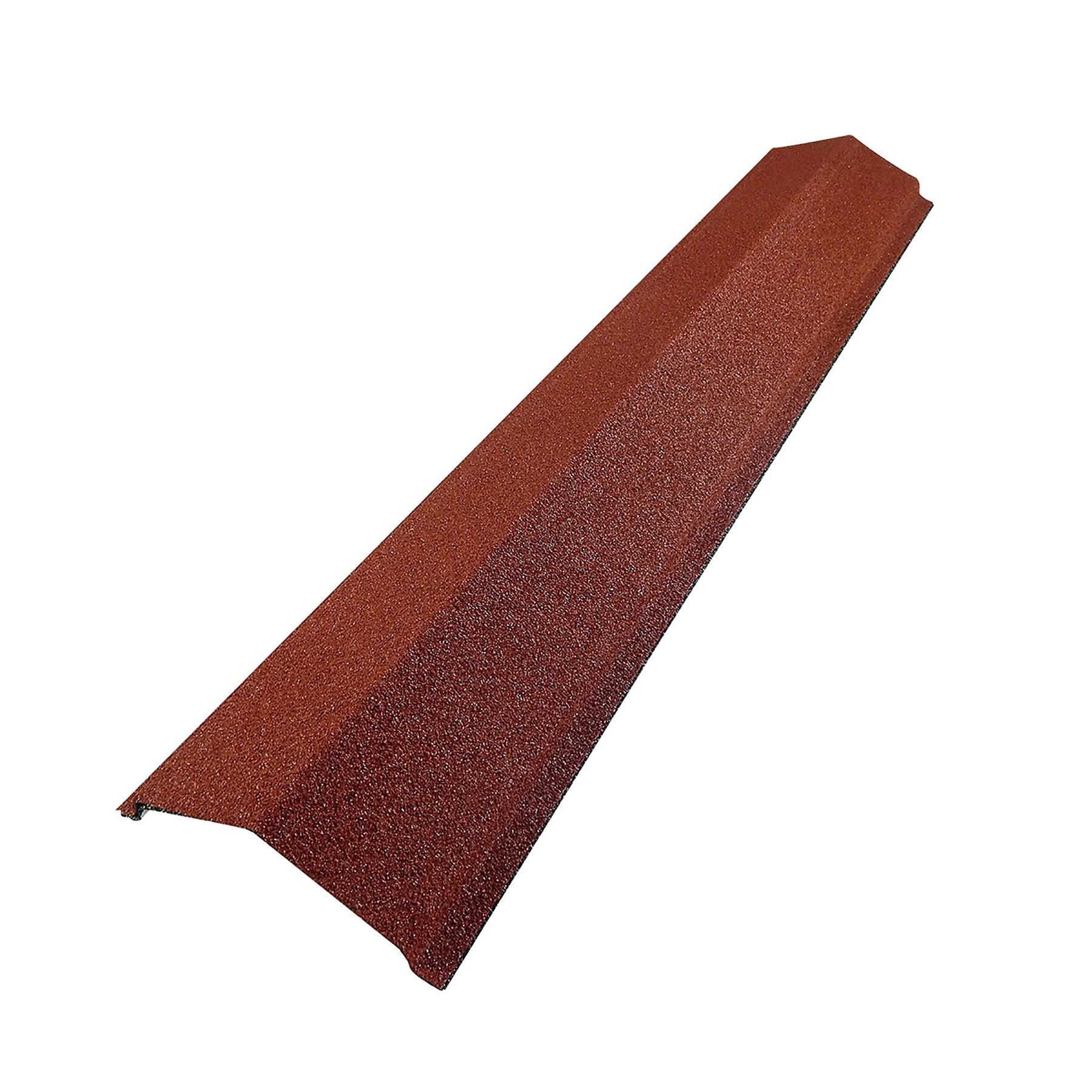 Cumeeira Cerâmica Gravilhada 25x120cm Terracota Euro Telhas